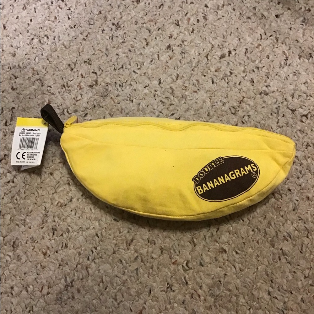 DOUBLE BANANAGRAMS GAME NWT FAMILY FUN